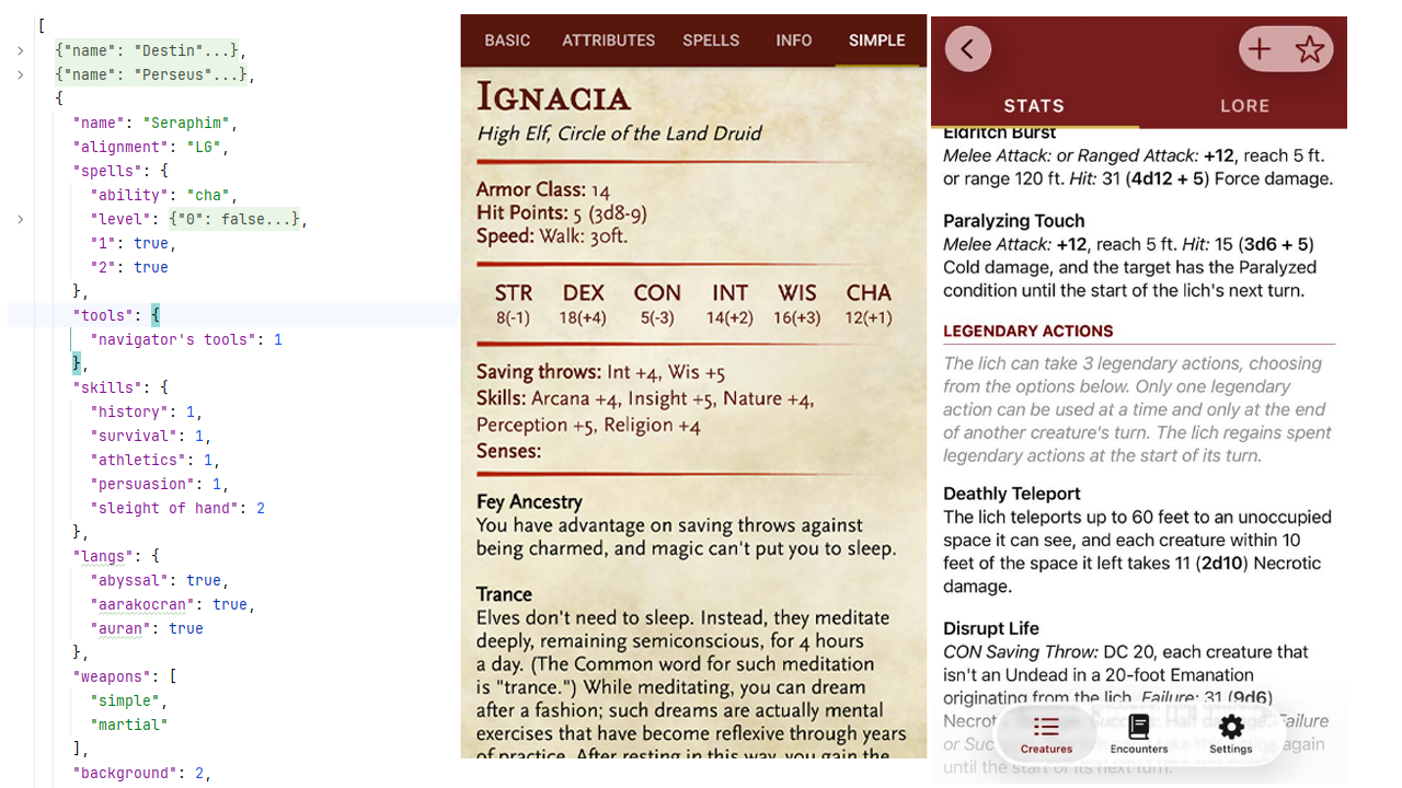 Sheet App and Json Data